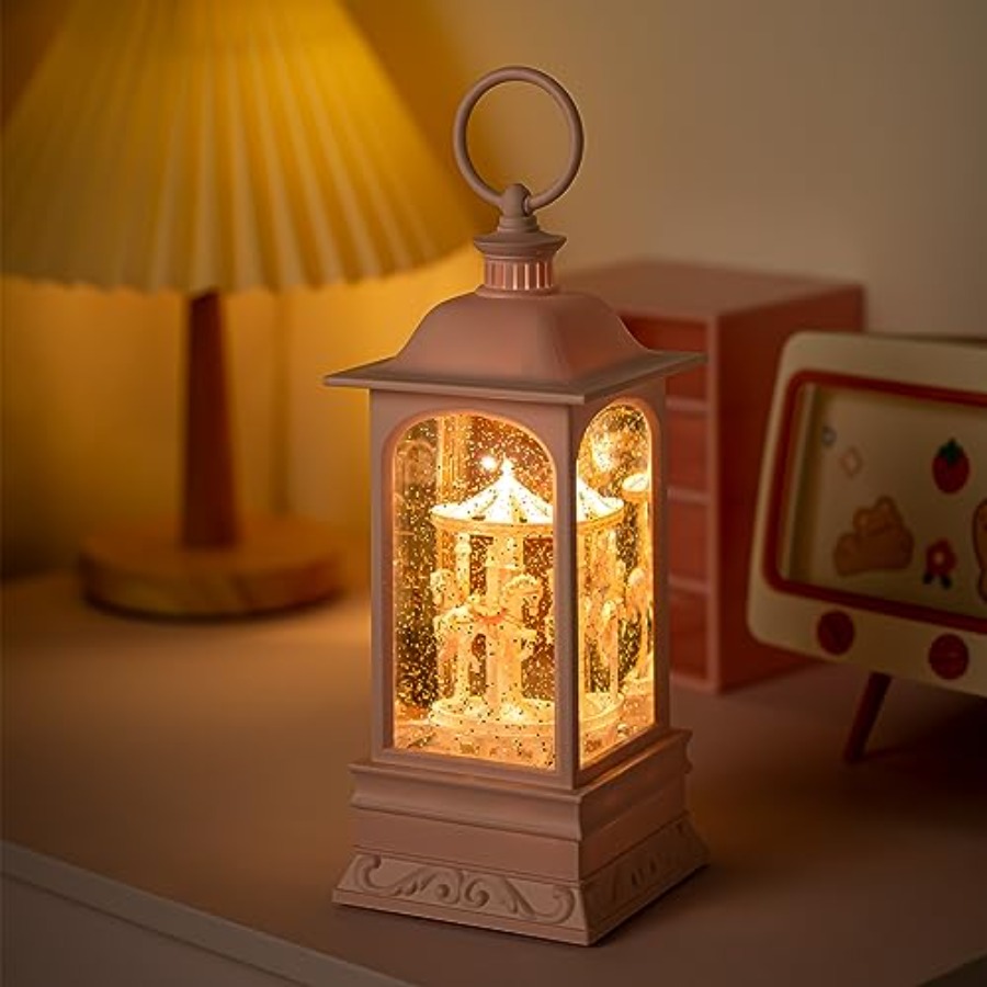 Glitter Snow Globe Lantern Mus - Snow Globe Musical のレビューと価格