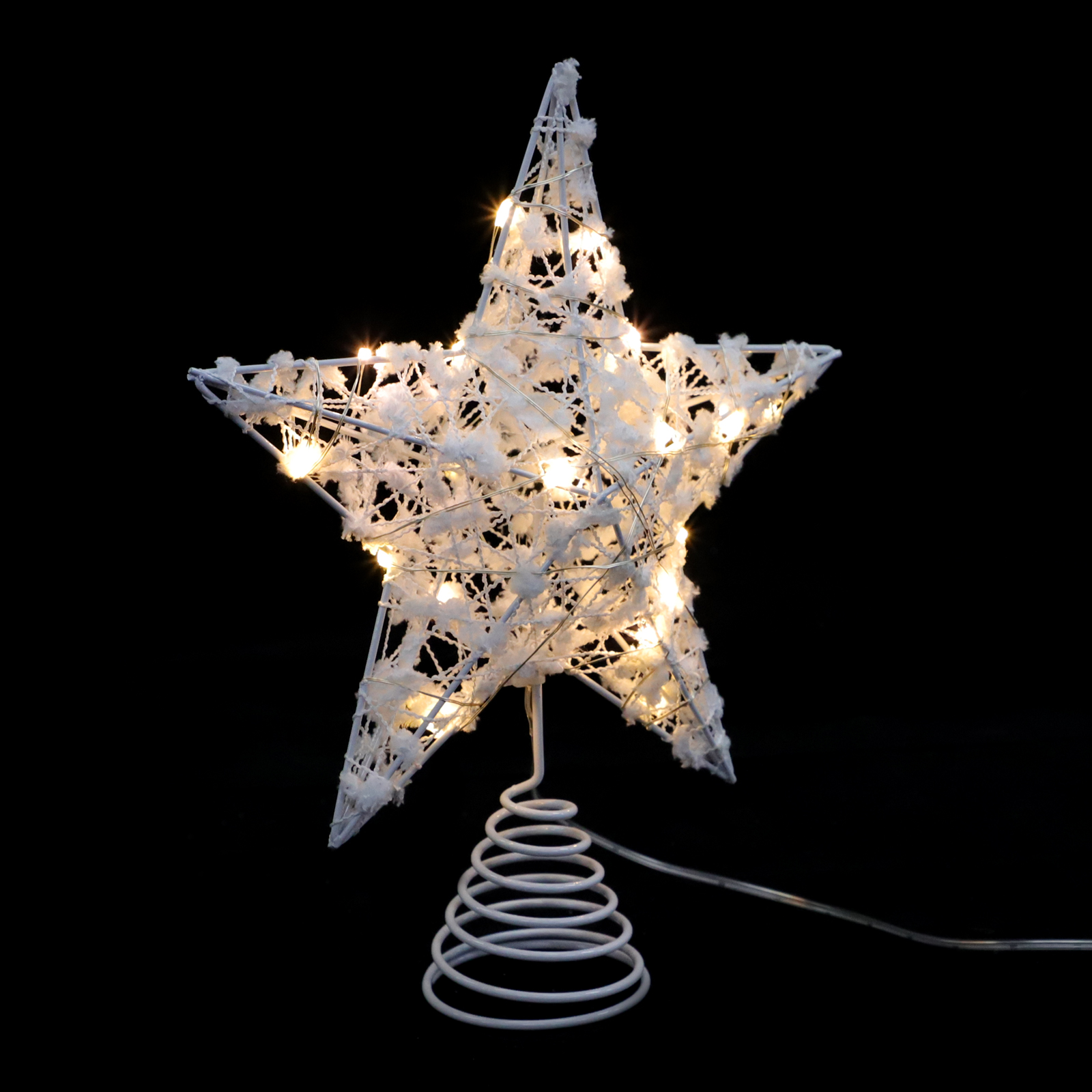 1Pcs Christmas Tree Star Lamp  - Star Tree Topper のレビューと価格