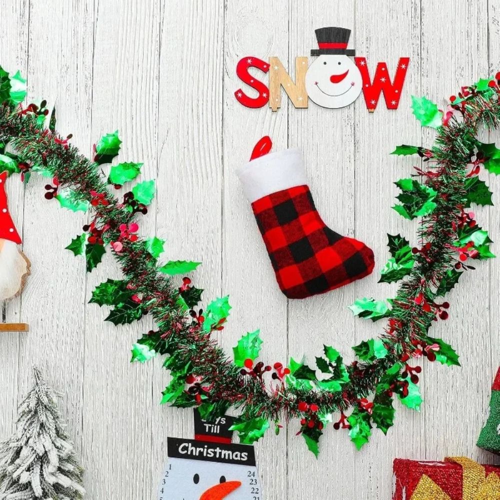 2PCS Reusable 2M Christmas Gar - Tinsel Garland Decoration のレビューと価格