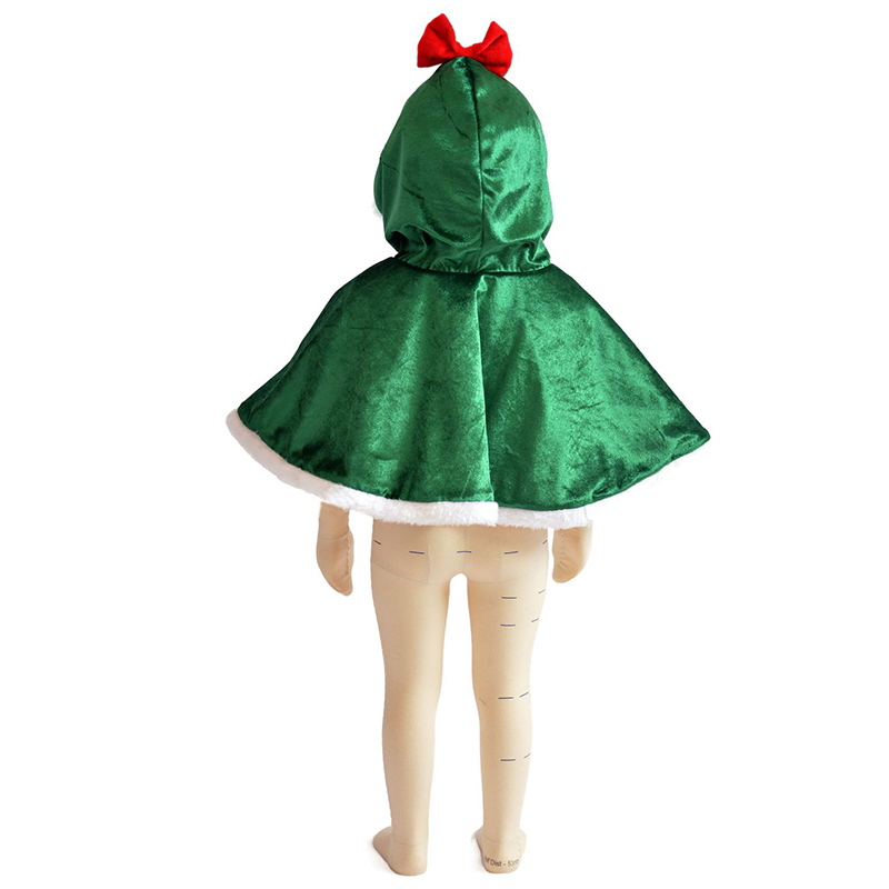 Green Elf Christmas Hooded Pon - Elf Costume Christmas のレビューと価格