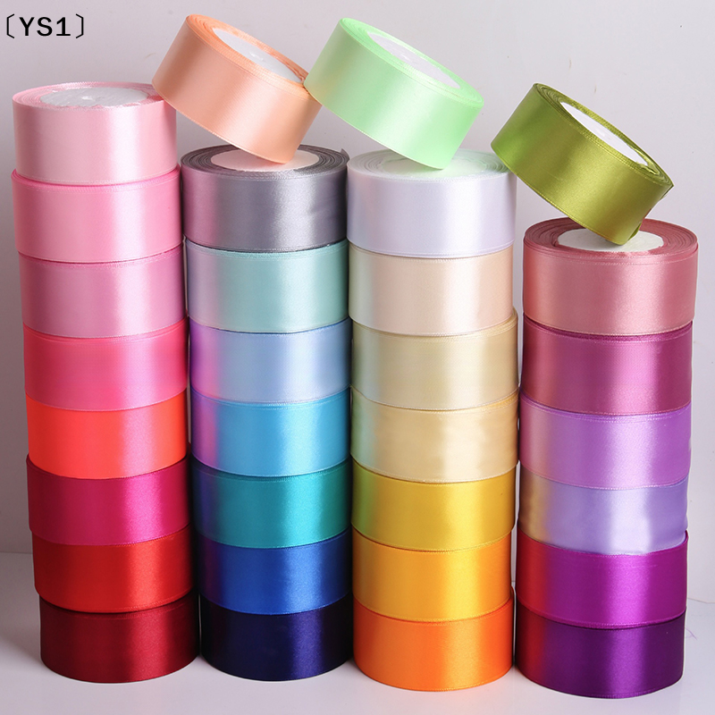 〔YS1〕4cm 25 Yards Satin Ribbon - Ribbon Bow Gift のレビューと価格