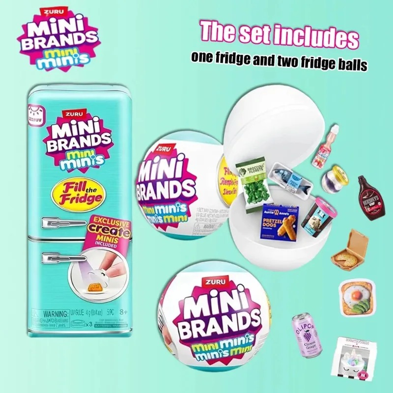 ZURU Mini refrigerator set min - Ornament Ball Set のレビューと価格