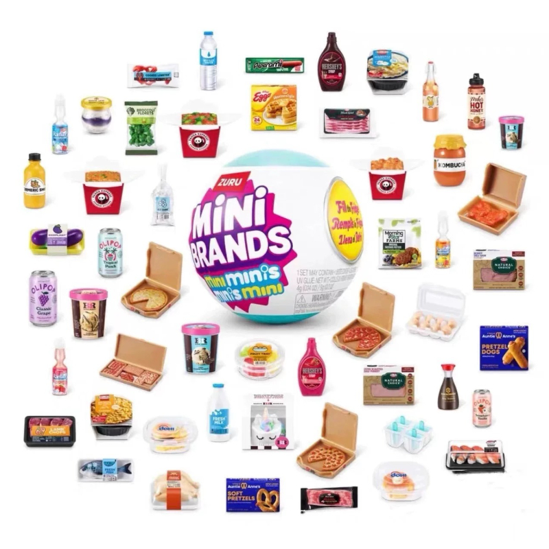 Mini Brands Fridge Mystery Bal - Ornament Ball Set のレビューと価格
