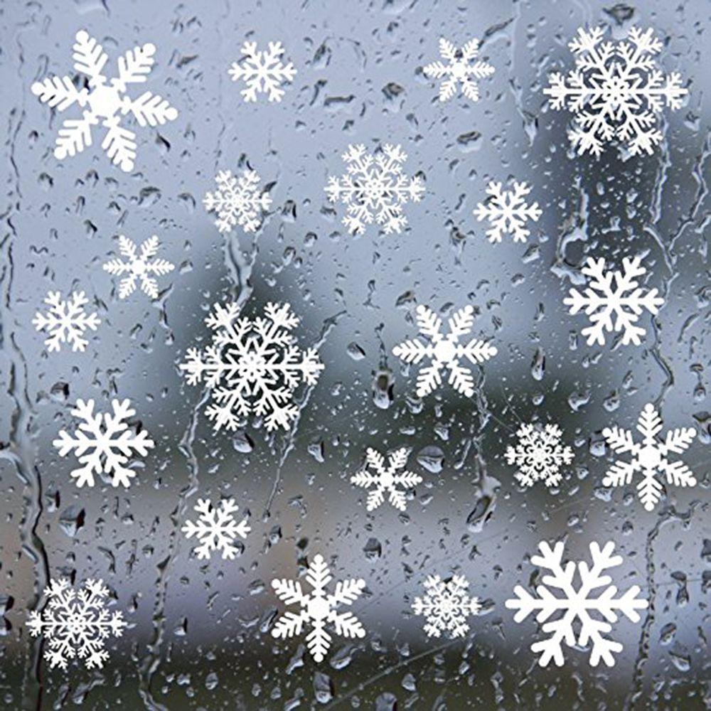 27/38PCS Gift Xmas  Festival S - Snowflake Window Decal のレビューと価格