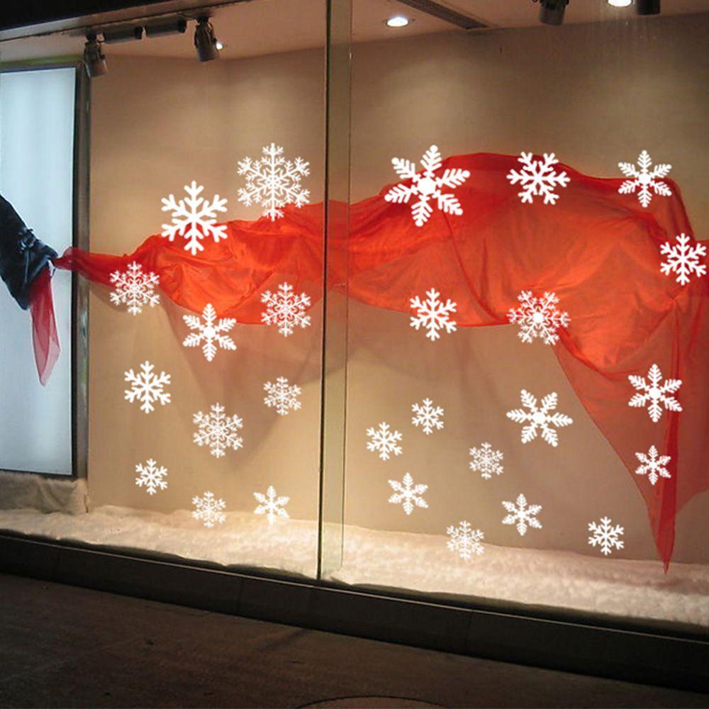 27/38PCS Gift Xmas  Festival S - Snowflake Window Decal のレビューと価格