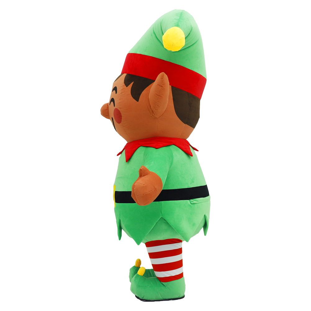 Inflatable Christmas Elf Plush - Elf Costume Christmas のレビューと価格