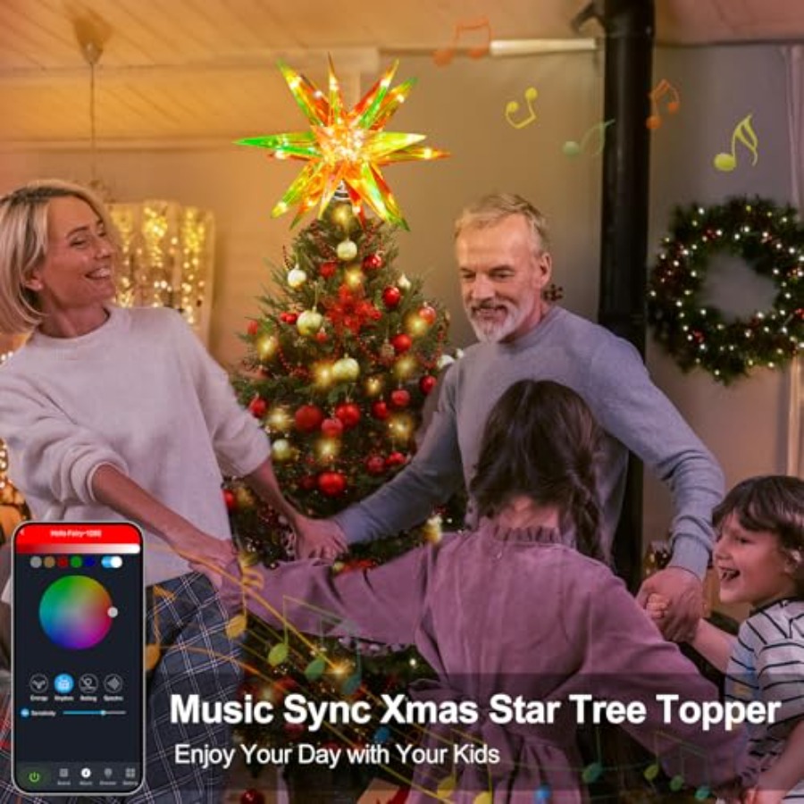 Christmas Star Tree Topper, 13 - Star Tree Topper のレビューと価格
