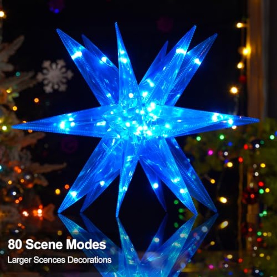 Christmas Star Tree Topper, 13 - Star Tree Topper のレビューと価格
