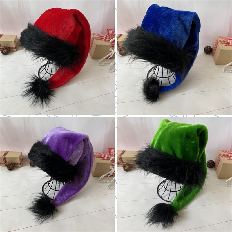 Plush Santa Claus Hat for Chil - Santa Hat Plush のレビューと価格