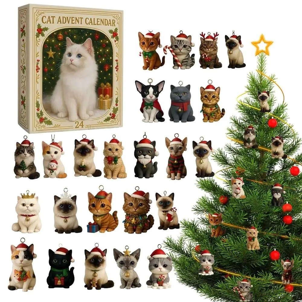 Cute Kitten Advent Calendar 24 - Advent Calendar Gift のレビューと価格
