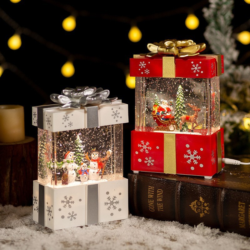 Automatic Snow Globe Music Box - Snow Globe Musical のレビューと価格