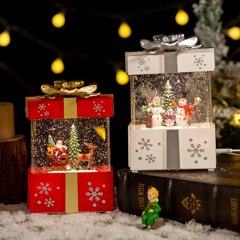 Automatic Snow Globe Music Box - Snow Globe Musical のレビューと価格