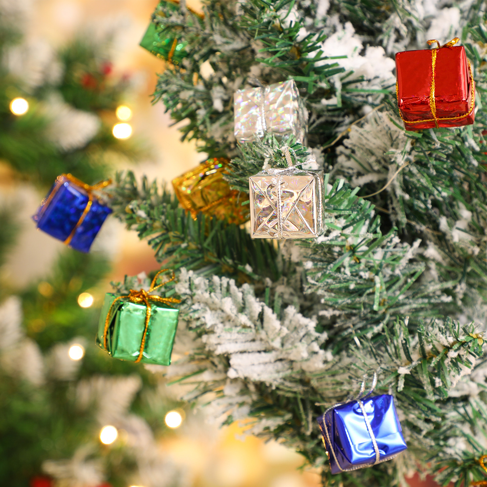 24Pcs Christmas Tree Hanging D - Gift Box Wrap Set のレビューと価格