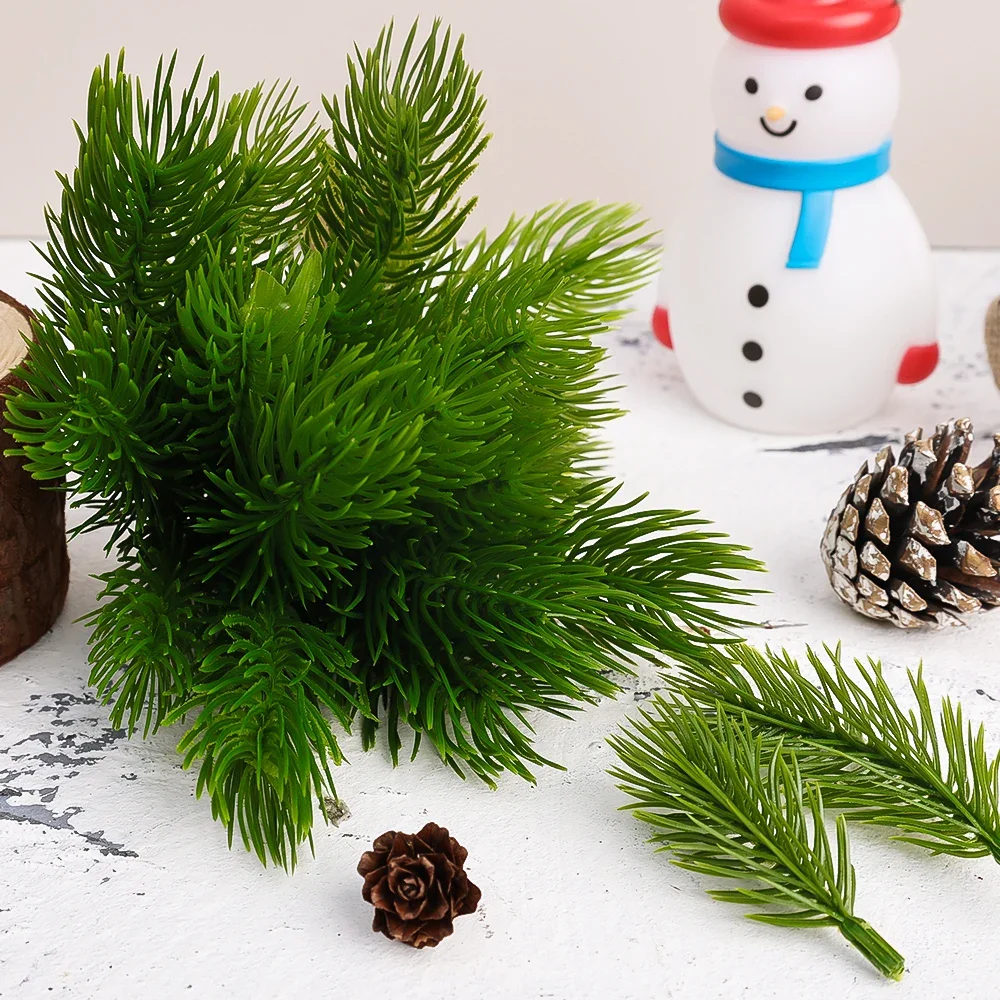 200/10Pcs Artificial Pine Need - Christmas Tree Artificial のレビューと価格