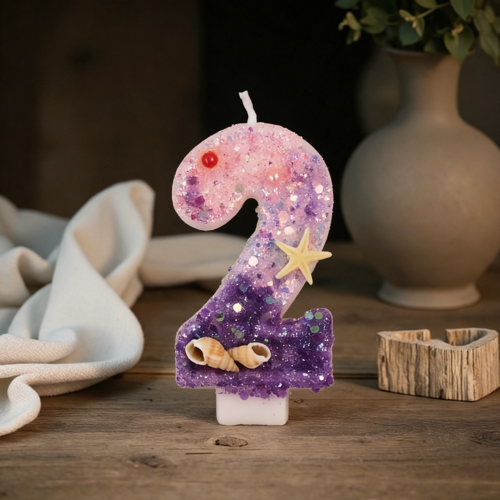 Three Color Gradient Mermaid 0 - Holiday Candle Set のレビューと価格