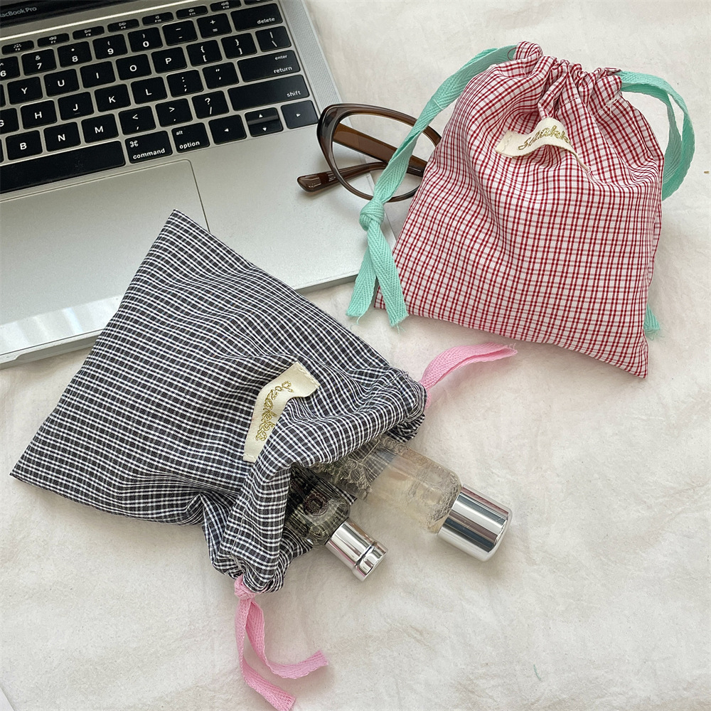 New Plaid Storage Drawstring B - Christmas Throw Blanket のレビューと価格