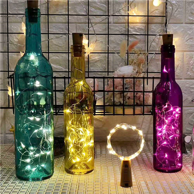 6pcs 20led Wine Bottle with Co - Led Fairy String Lights のレビューと価格
