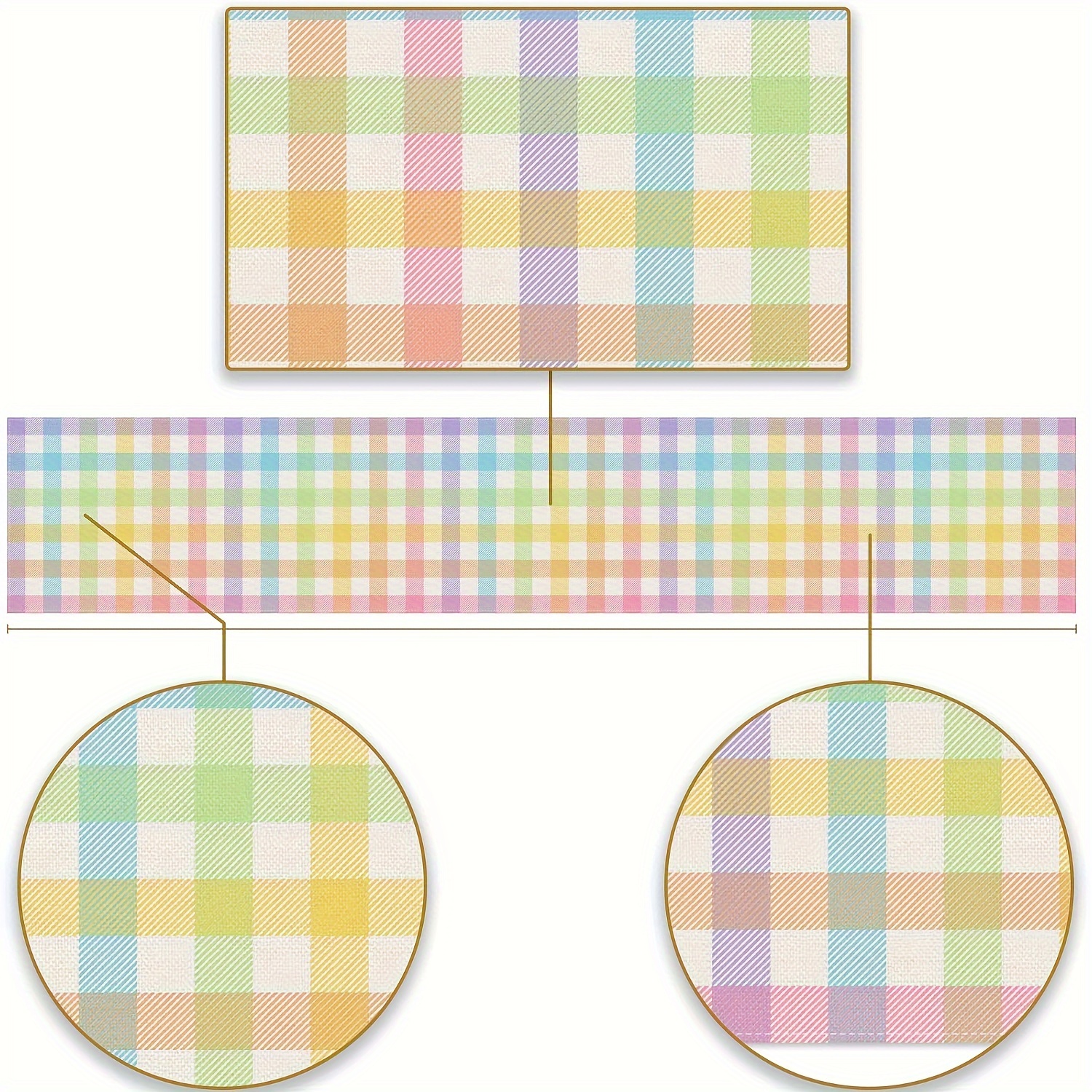 1pc Vibrant Buffalo Plaid Tabl - Christmas Throw Blanket のレビューと価格