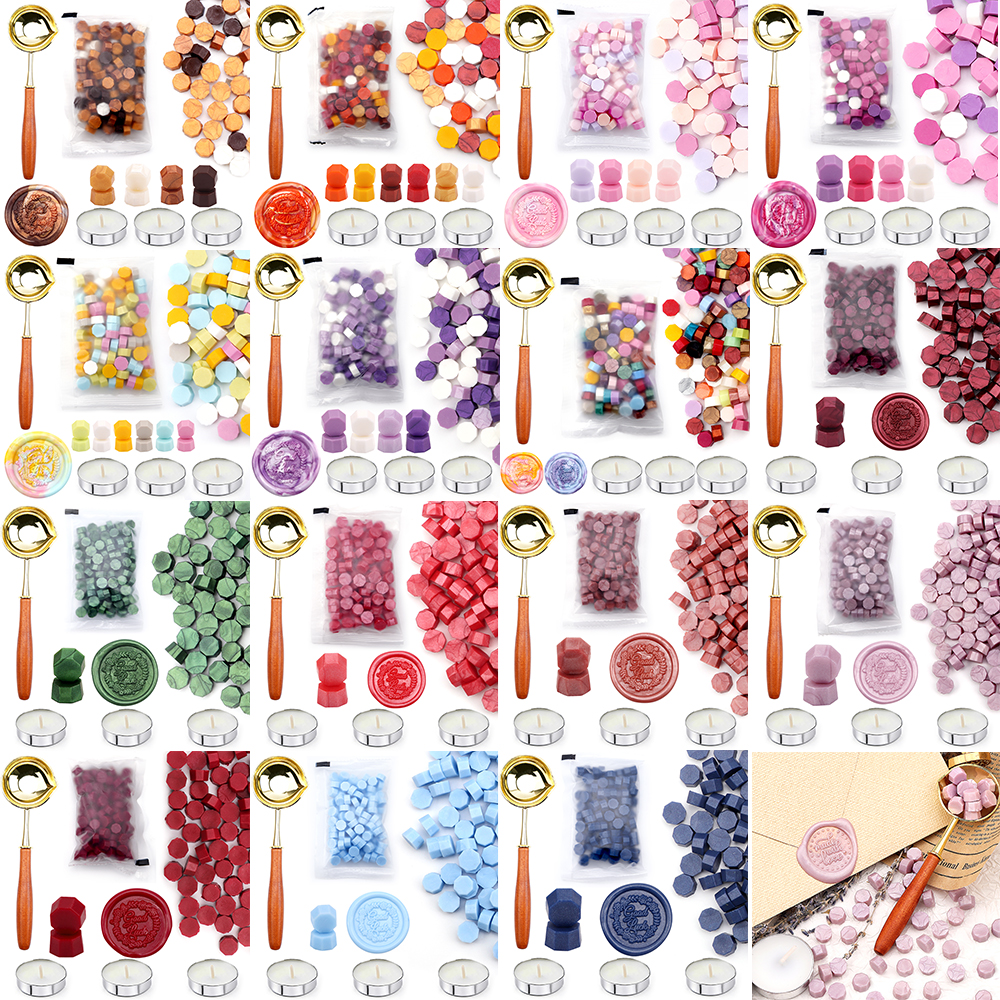 Vintage Wax Sealing Box Set Be - Gift Box Wrap Set のレビューと価格