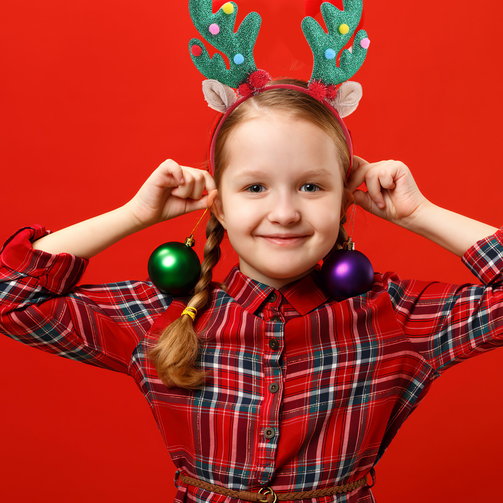 2Pcs Christmas Headband Reinde - Reindeer Antlers Headband のレビューと価格