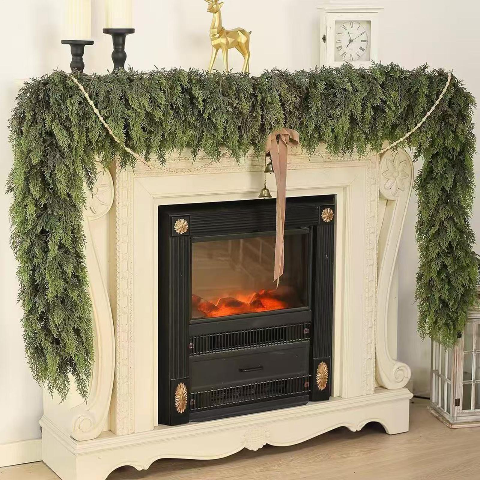 Christmas Garlands Artificial  - Christmas Wreath Fake のレビューと価格