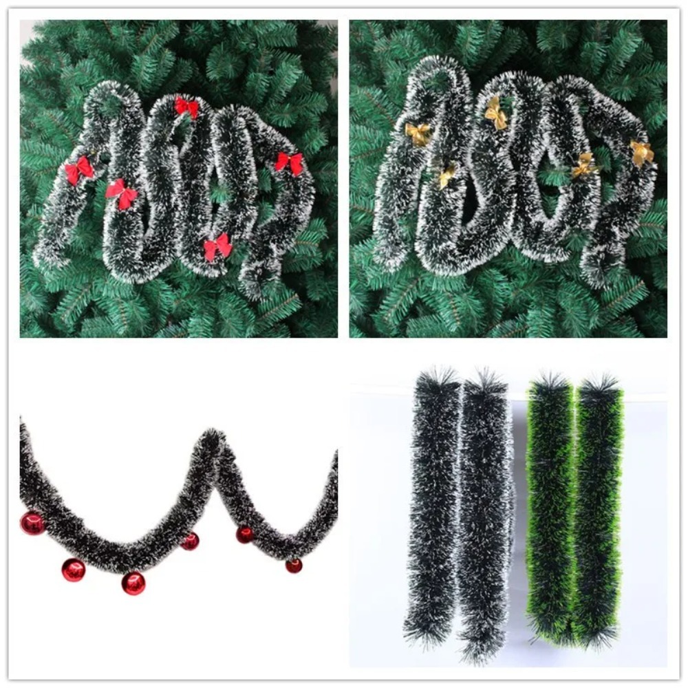 Christmas Tinsel Garland Artif - Tinsel Garland Decoration のレビューと価格