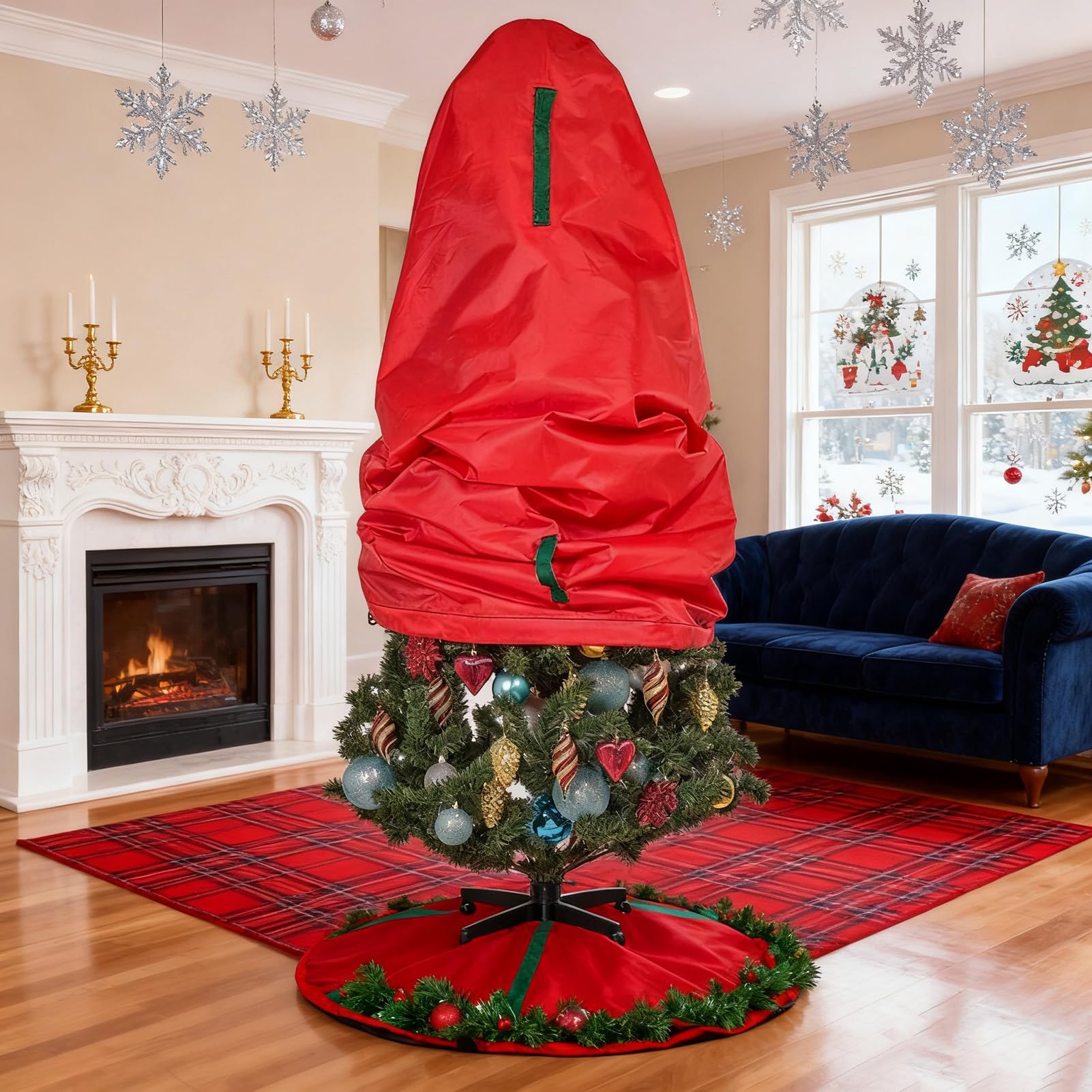 Upright Christmas Tree Storage - Christmas Tree Artificial のレビューと価格