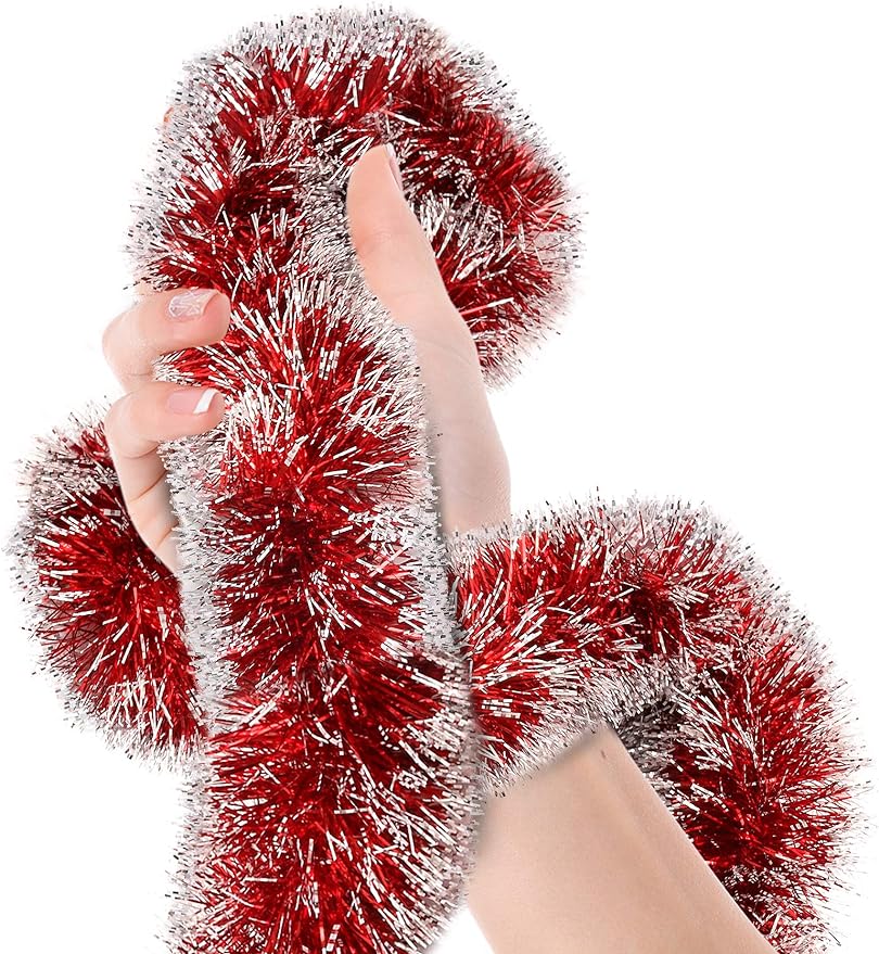 2M Christmas Metallic Streamer - Tinsel Garland Decoration のレビューと価格