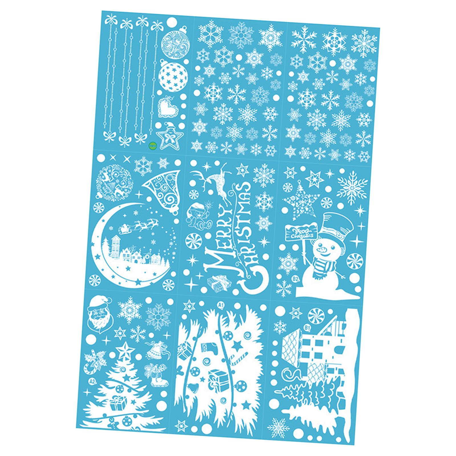 Christmas Decoration Window St - Snowflake Window Decal のレビューと価格