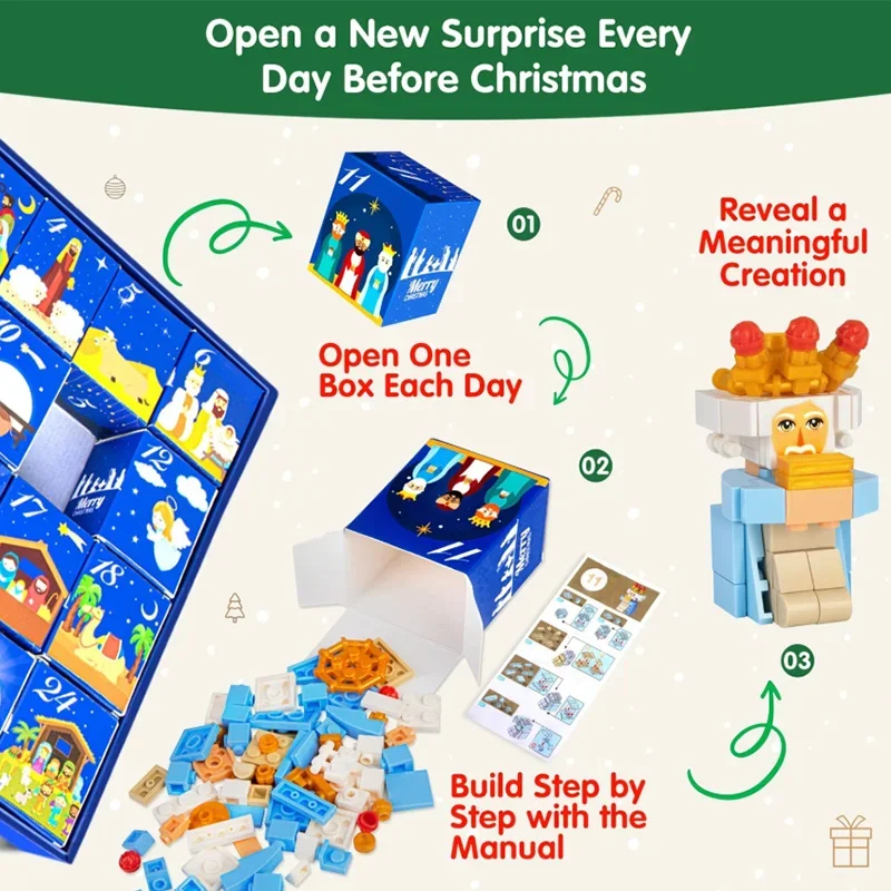 DIY Christmas Advent Calendar  - Advent Calendar Gift のレビューと価格
