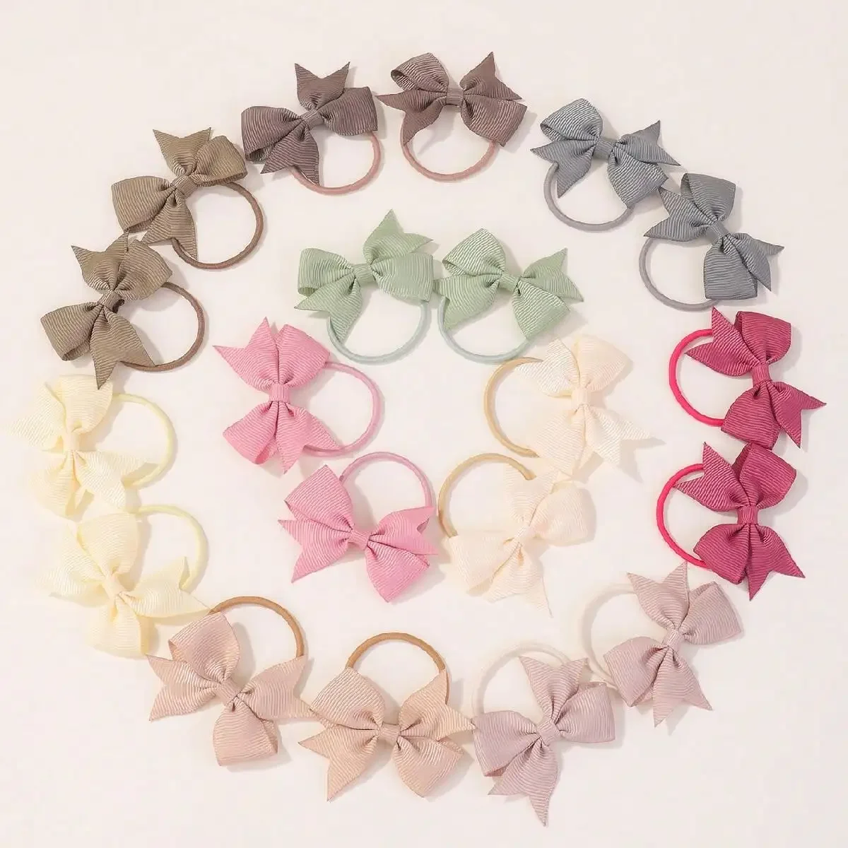 20Pcs/set 2.1inch Lovely Bowkn - Ribbon Bow Gift のレビューと価格
