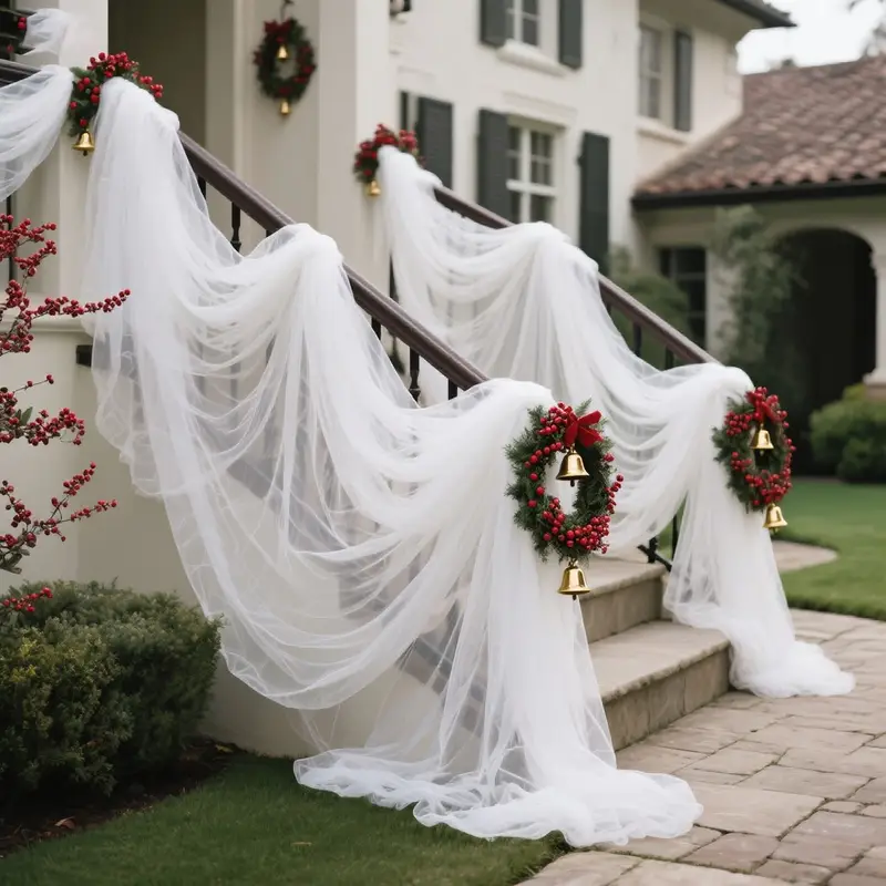 DIY Decoration Tulle Arch Drap - Christmas Table Runner のレビューと価格