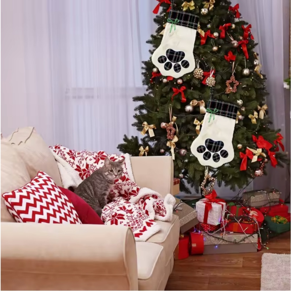 Christmas Socks New Year Decor - Christmas Stocking Hanging のレビューと価格