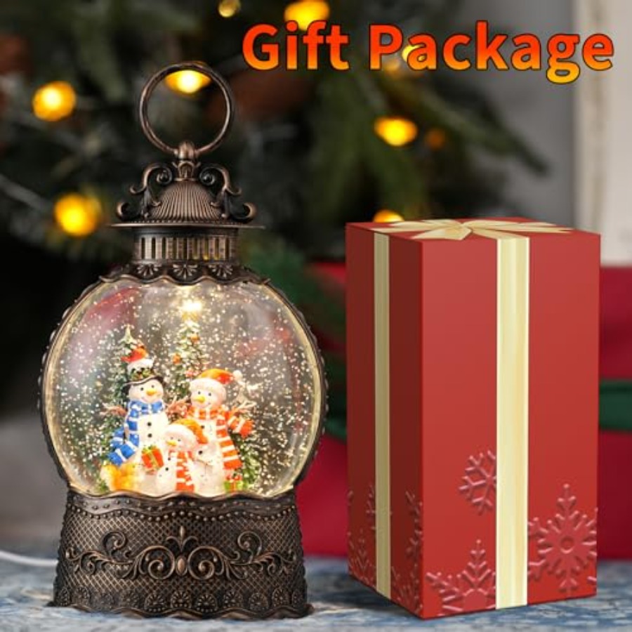 Snow Globe with, Light Up Chri - Snow Globe Musical のレビューと価格