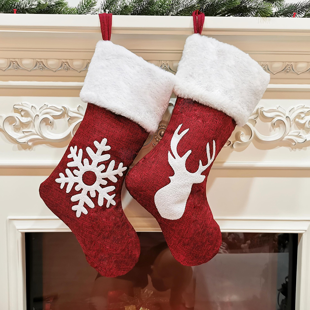 46Cm Plush Big Christmas Socks - Christmas Stocking Hanging のレビューと価格