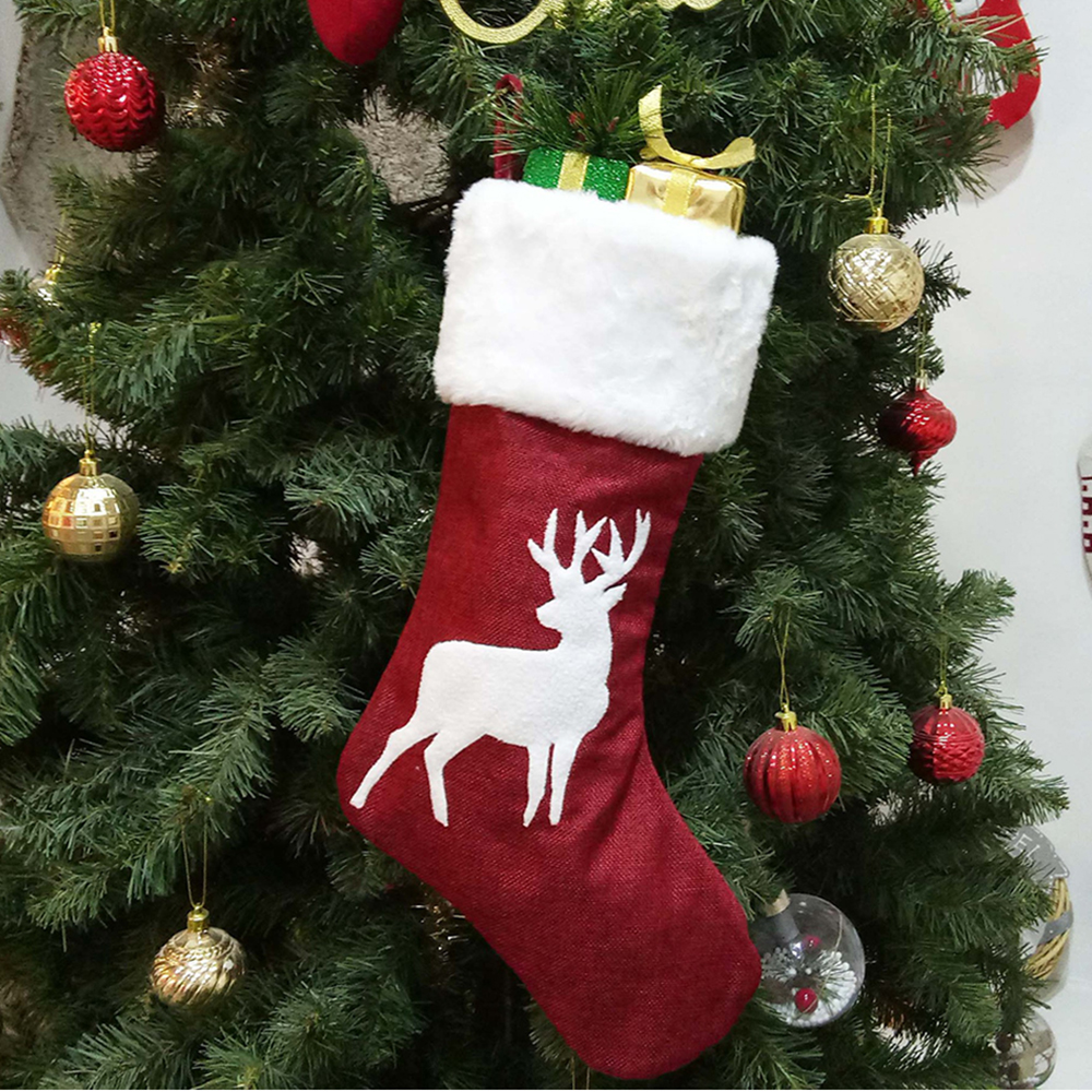 46Cm Plush Big Christmas Socks - Christmas Stocking Hanging のレビューと価格