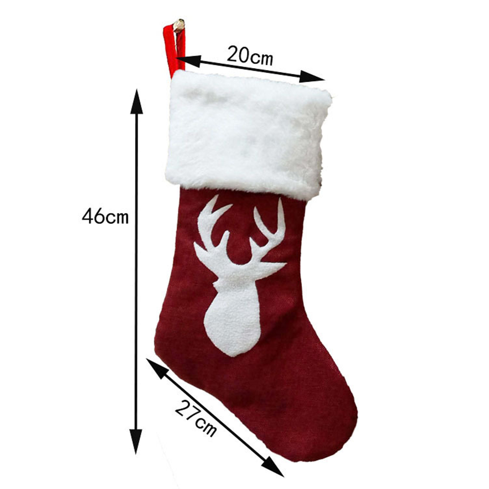 46Cm Plush Big Christmas Socks - Christmas Stocking Hanging のレビューと価格