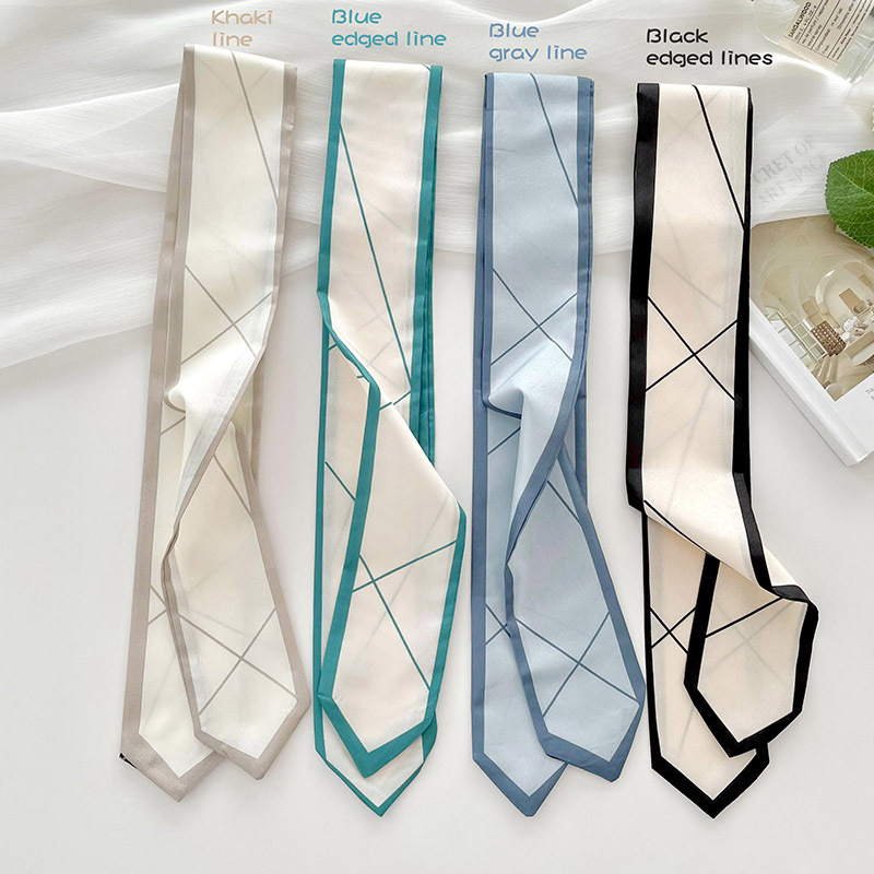 Versatile silk scarf, thin, lo - Ribbon Bow Gift のレビューと価格