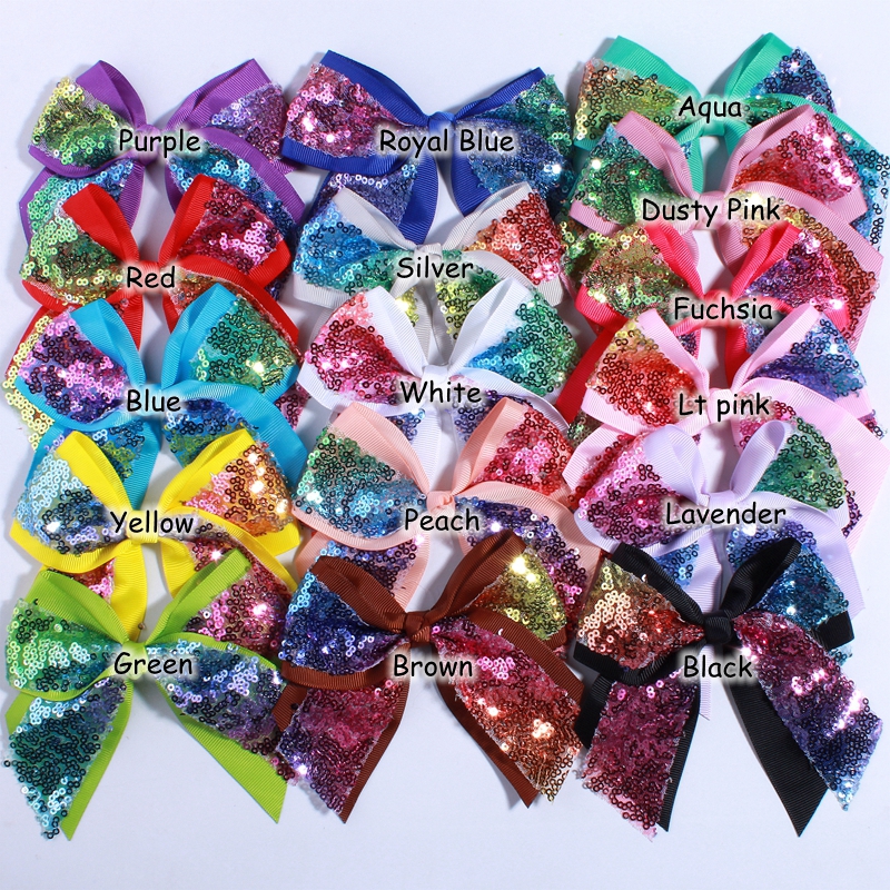 12CM Big Bling Sequins Grosgra - Ribbon Bow Gift のレビューと価格