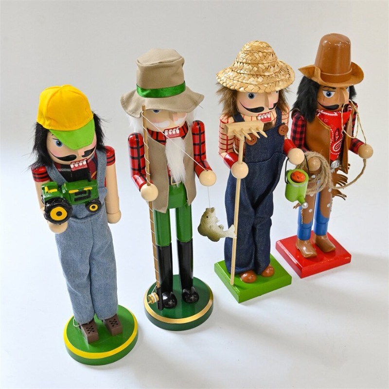 Wooden Nutcracker Soldiers Dri - Nutcracker Figurine のレビューと価格
