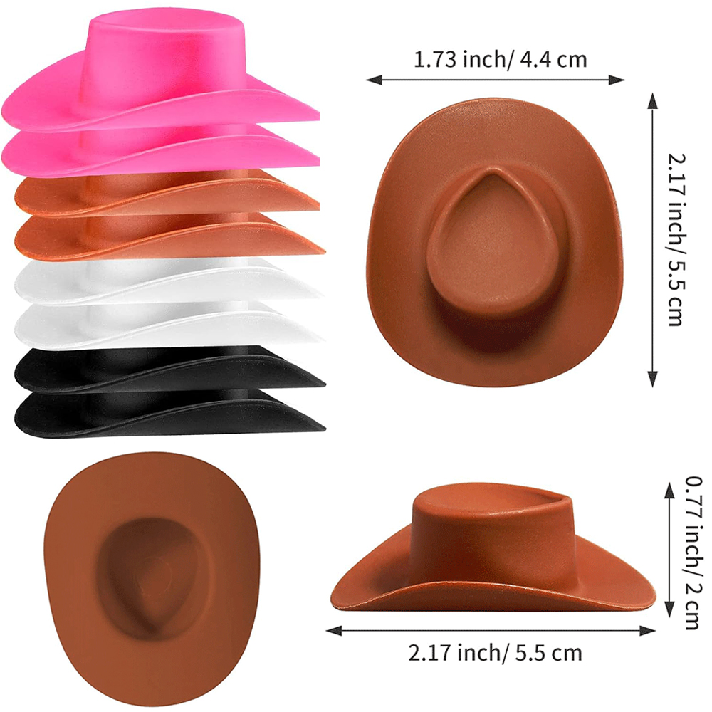 20Pcs Plastic Mini Western Cow - Santa Hat Plush のレビューと価格