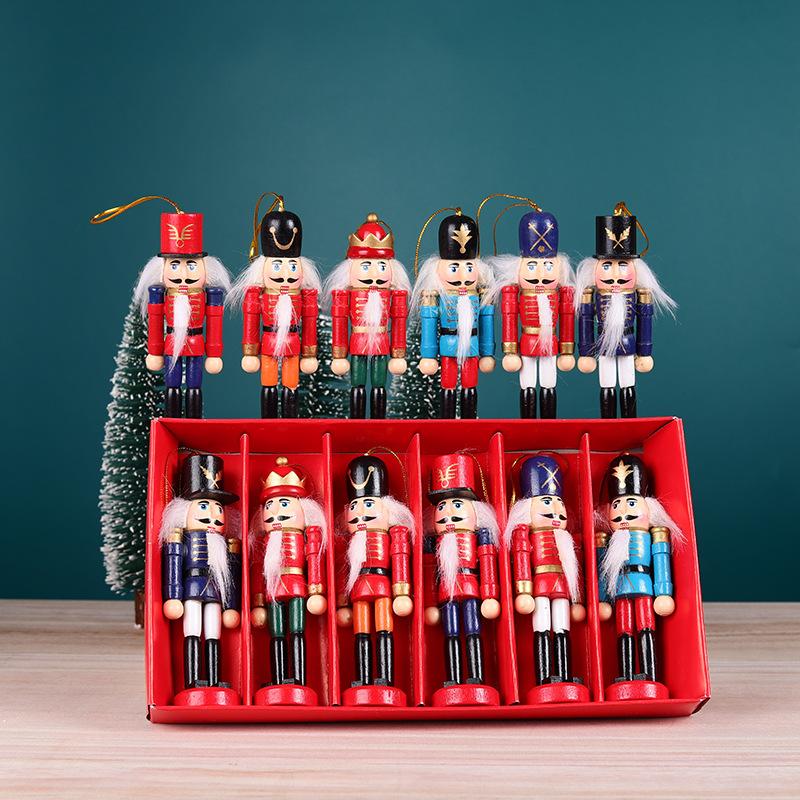 1/3/6Pcs Desktop Decor 12cm Mi - Nutcracker Figurine のレビューと価格