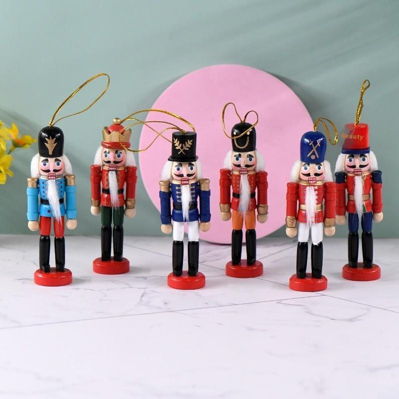 1/3/6Pcs Desktop Decor 12cm Mi - Nutcracker Figurine のレビューと価格