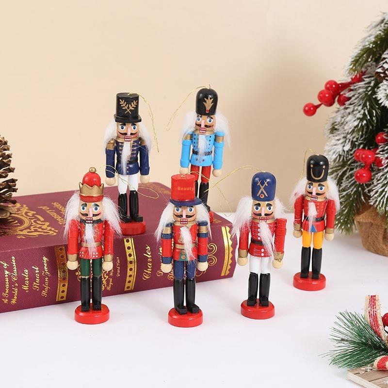 1/3/6Pcs Desktop Decor 12cm Mi - Nutcracker Figurine のレビューと価格
