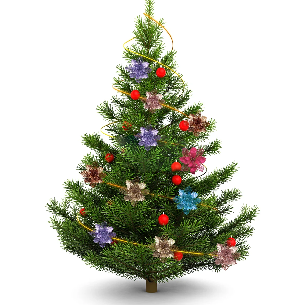 9cm Glitter Artifical Christma - Christmas Wreath Fake のレビューと価格