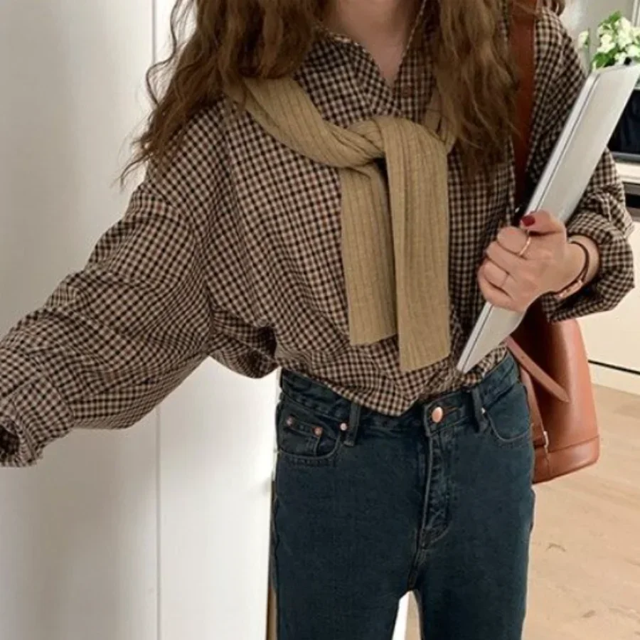 Plaid Shirt for Women's Autumn - Christmas Throw Blanket のレビューと価格