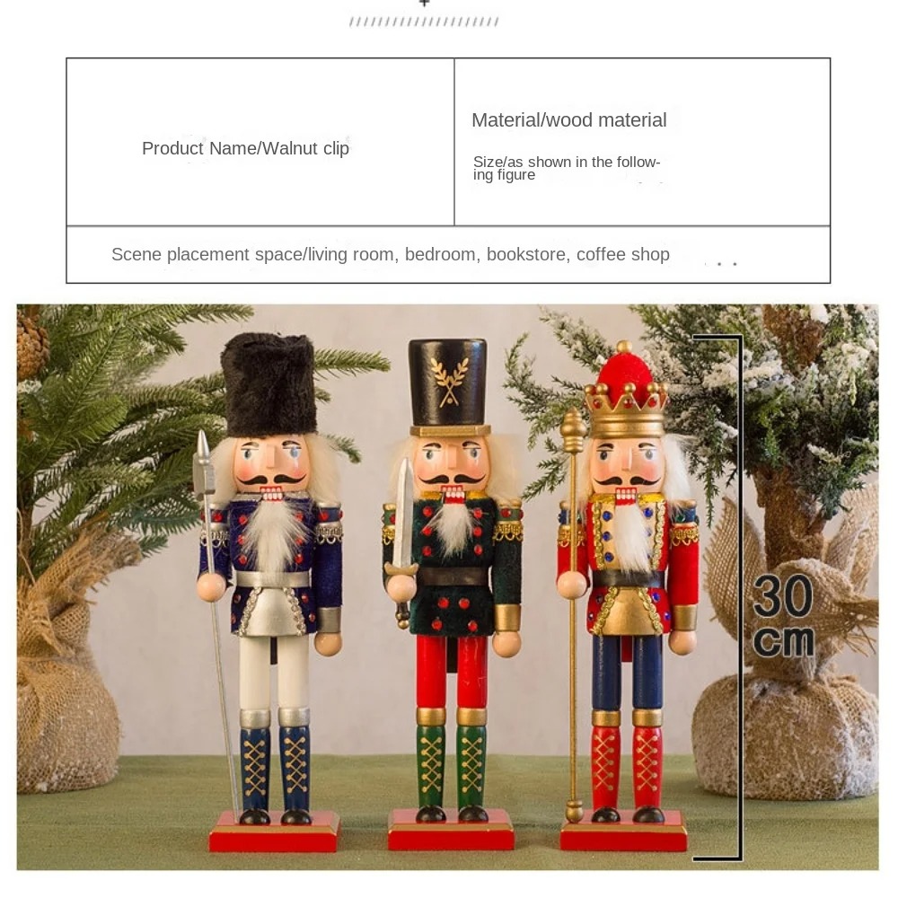 Merry Christmas Vintage Christ - Nutcracker Figurine のレビューと価格