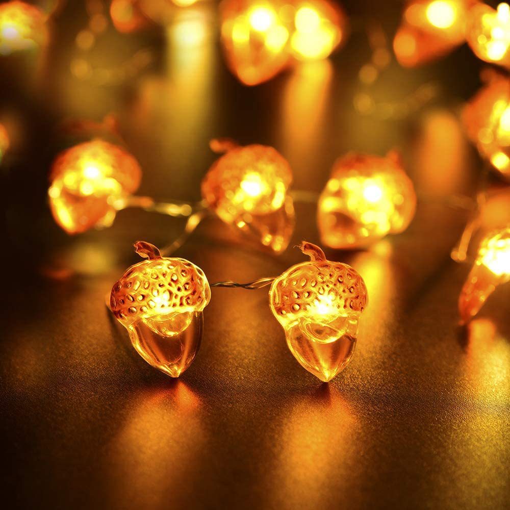 30 LEDs Acorn String Lights Th - Led Fairy String Lights のレビューと価格
