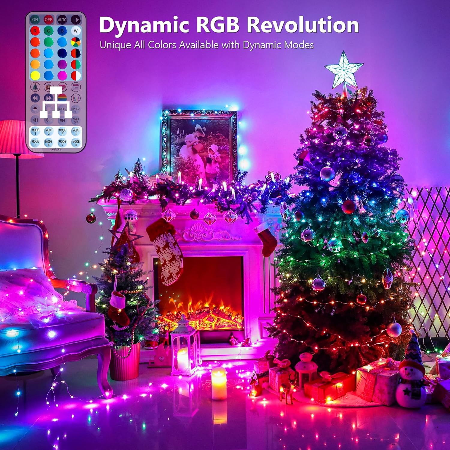 33ft 100 LED Red White Blue Fa - Led Fairy String Lights のレビューと価格
