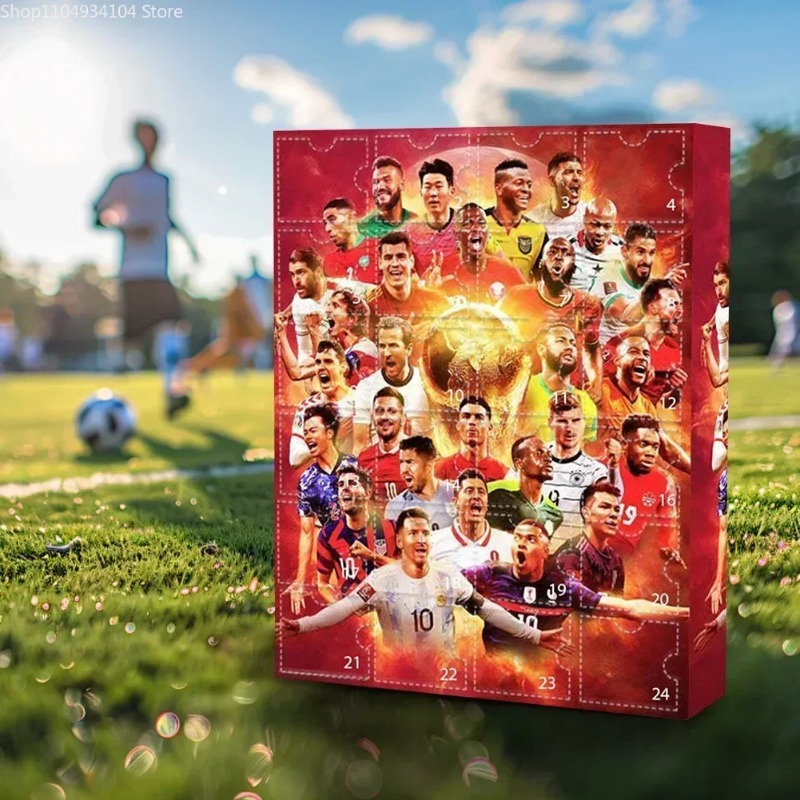2026HOT Soccer Star Countdown  - Advent Calendar Gift のレビューと価格